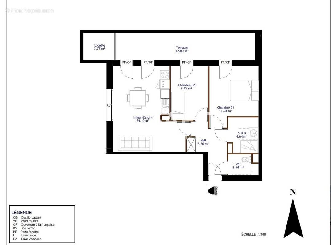 Photo 1 - Appartement à RANG-DU-FLIERS