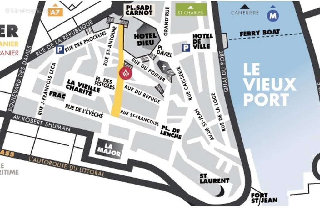 Appartement à MARSEILLE-2E