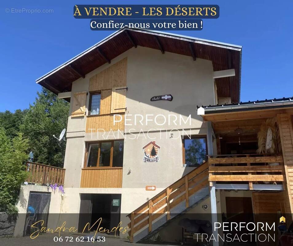 Maison à LES DESERTS
