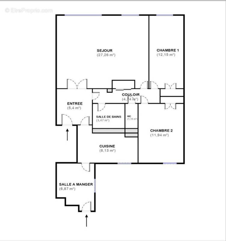 Appartement à PARIS-14E