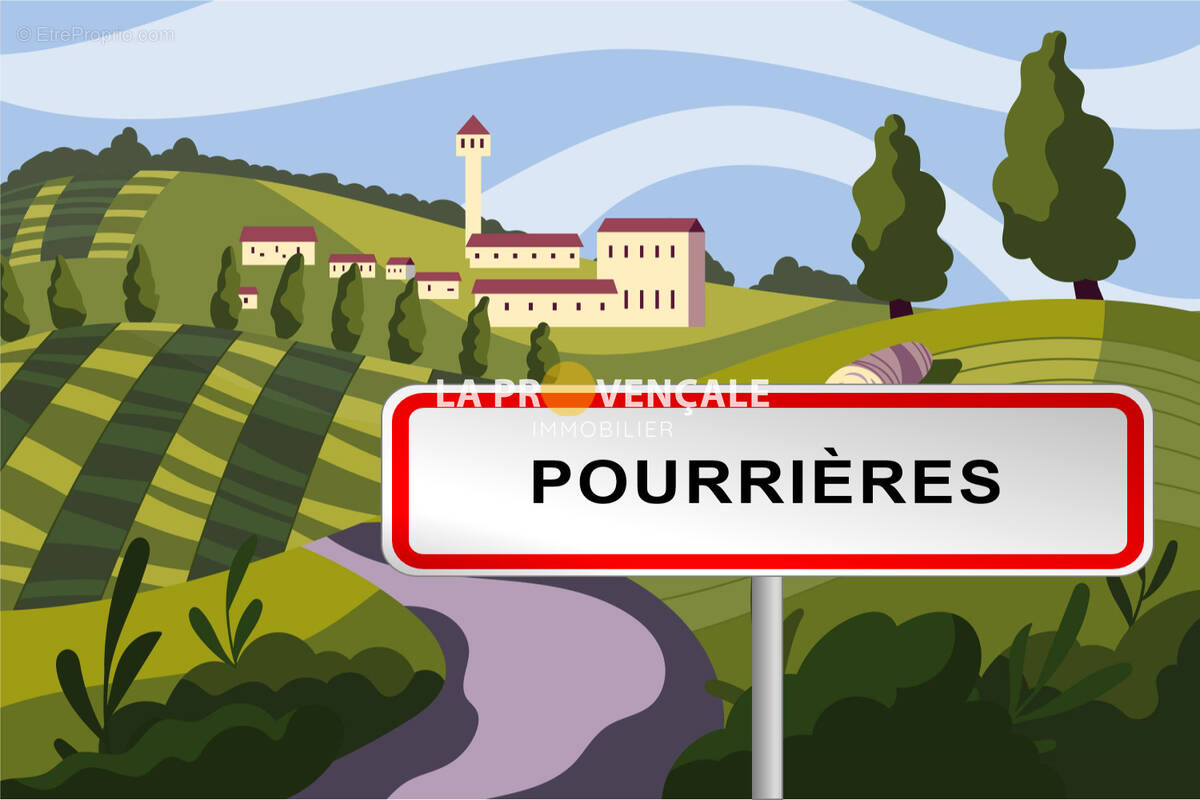 Terrain à POURRIERES