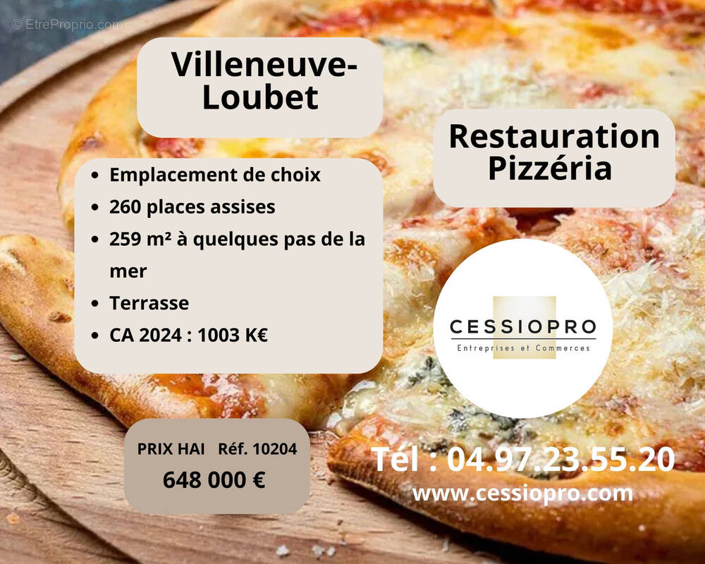 Commerce à VILLENEUVE-LOUBET