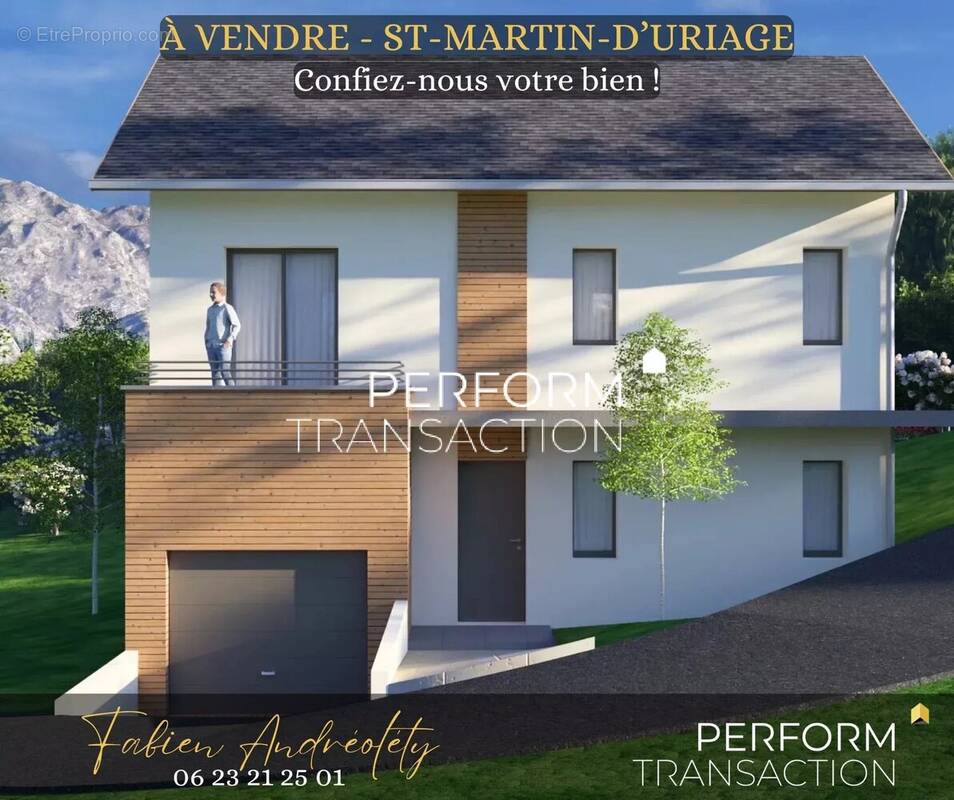 Maison à SAINT-MARTIN-D&#039;URIAGE