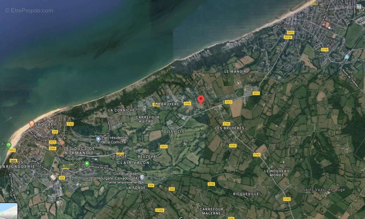 Terrain à GONNEVILLE-SUR-MER