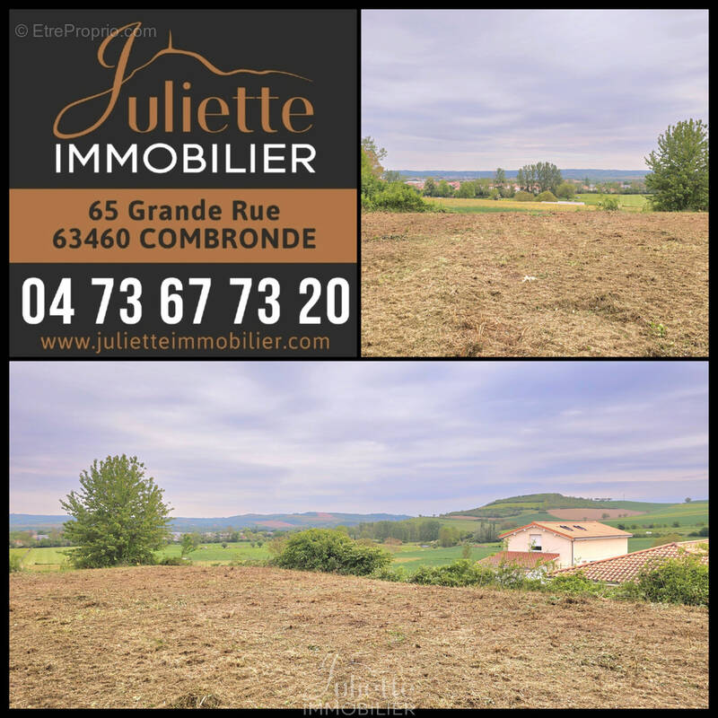 Terrain à COMBRONDE