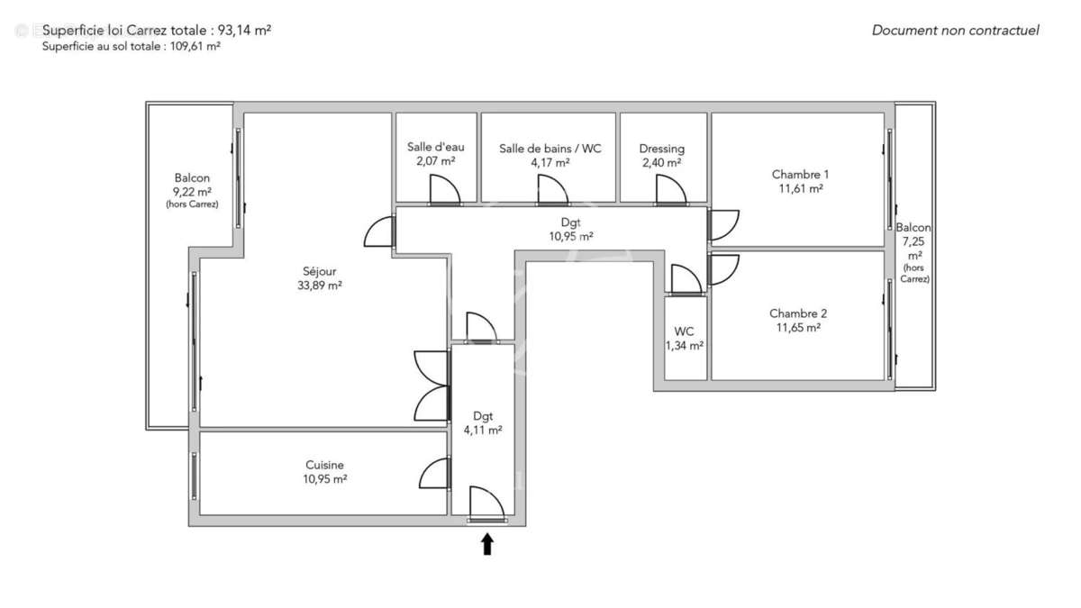 Appartement à PARIS-15E
