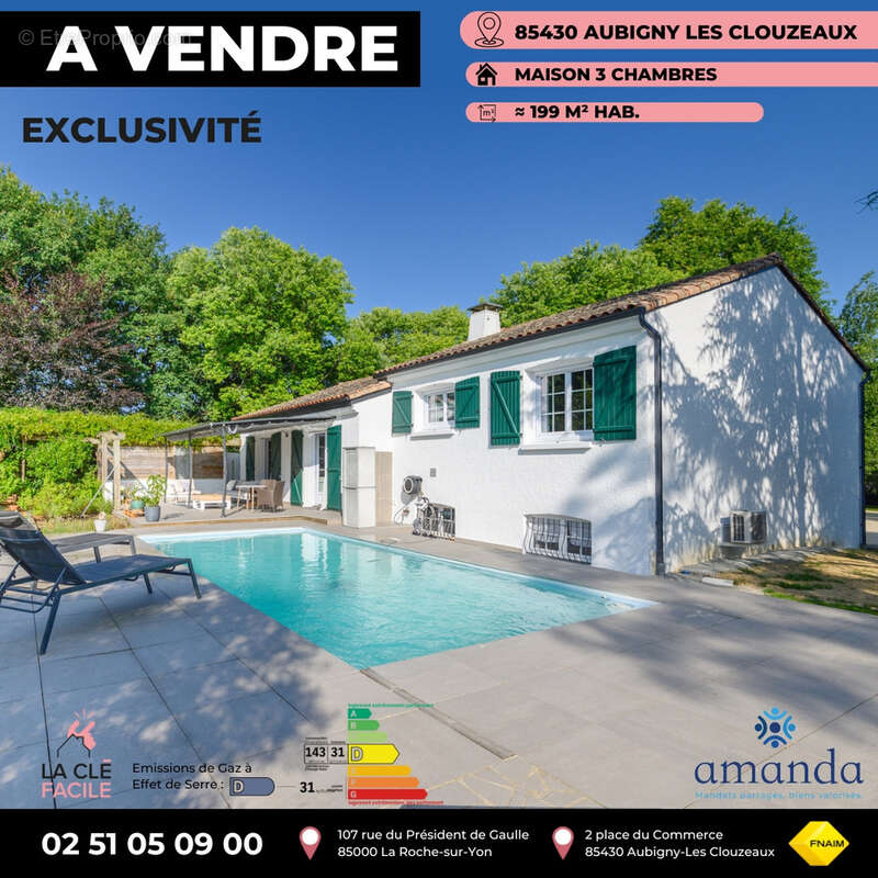 Maison à LES CLOUZEAUX