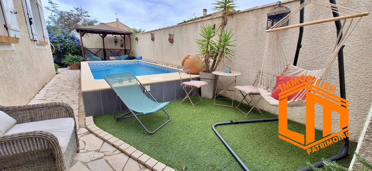 piscine - Maison à BESSAN